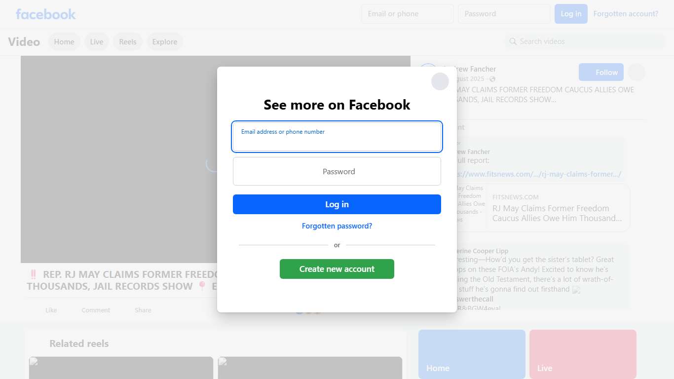 ‼️ REP. RJ MAY CLAIMS FORMER FREEDOM CAUCUS ALLIES OWE HIM THOUSANDS, JAIL RECORDS SHOW 📍 Edgefield County Detention Center Suspended Rep. Robert “RJ” May III claims multiple members of the S.C. Freedom Caucus (#SCFC) owe him anywhere from “a few grand” to $25,000 for campaign work completed prior to his federal arrest in June, according to jailhouse records obtained by FITSNews. Currently being held without bond for allegedly distributing child sex abuse material (#CSAM), May names SCFC chairma